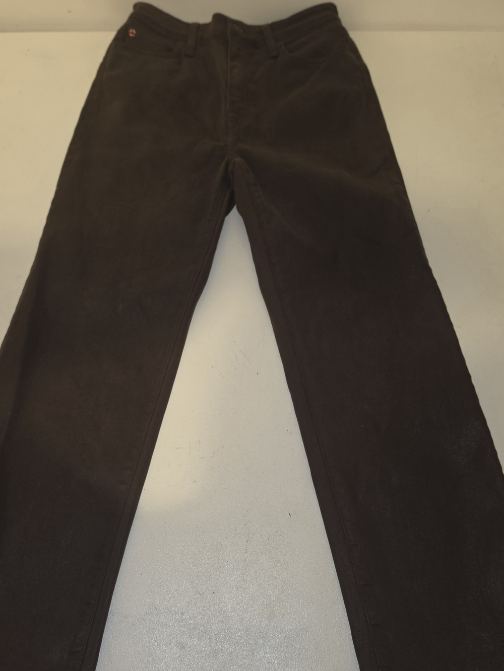 Hudson Jeans Straight Leg Jeans in Brown